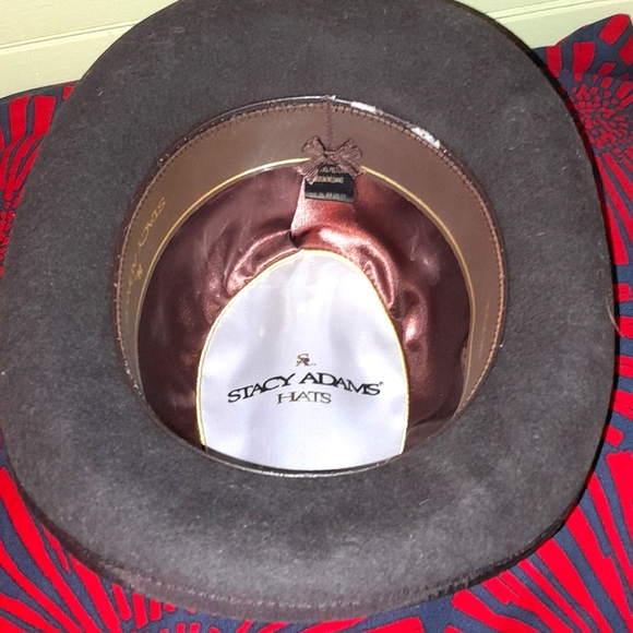 Stacy Adams Homburg. Chocolate, medium sized. - Picture 5 of 6